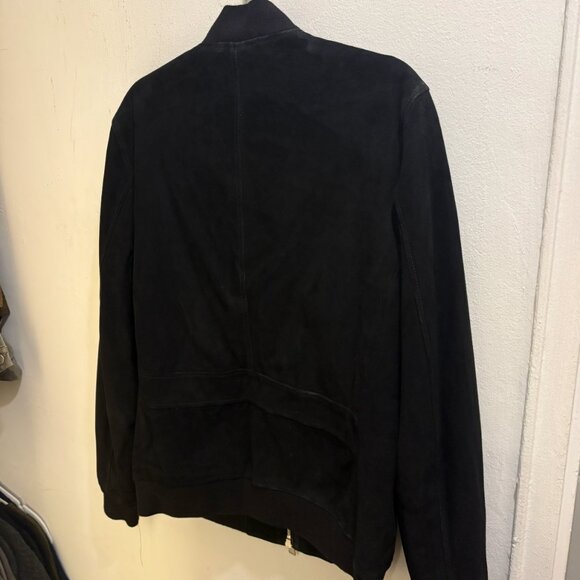 All Saints Suede Bomber - Picture 3 of 7